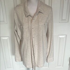 Thread & Supply Cream Shirt Jacket